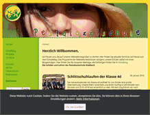 Tablet Screenshot of pestalozzischule-gladbeck.de